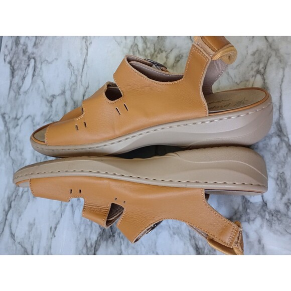 Propet Leather Adjustable Strap Sandals Size 11 - Picture 5 of 9